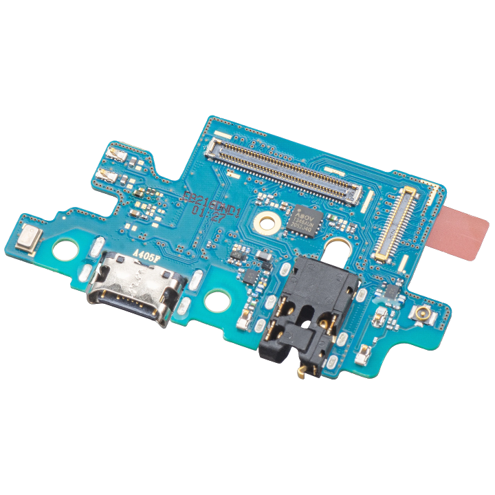 Ladebuchse / Audio / Mikrofon Platine für Samsung Galaxy A40 A405 | Service Pack