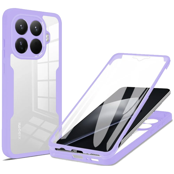 Hülle für Xiaomi 15T Pro, Techsuit, ColorVerse 360, Lila