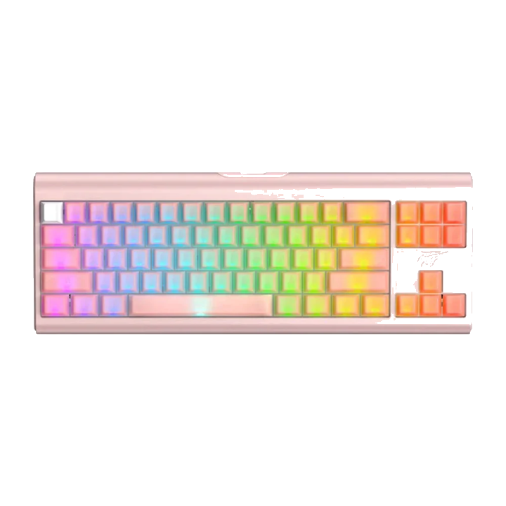 Gaming-Tastatur Wired USB HAVIT KB896L, RGB, 1.2m, Rosa