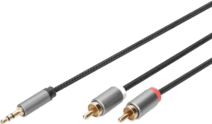 DIGITUS Stereo-Audioadapterkabel, Klinke - Cinch, 1,0 m