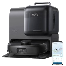 Eufy Omni E28 Saug Wischroboter 20000Pa Absaugstation WiFi Schwarz App Alexa