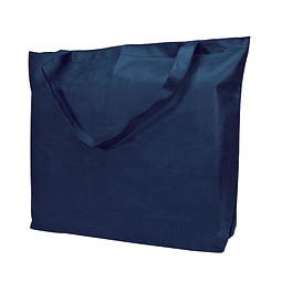 Joytex® Reissverschluss-Tasche Shopping-Time, dunkelblau