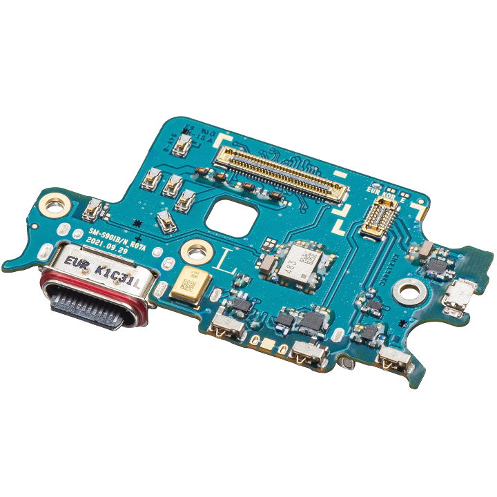Ladebuchse / Audio / Mikrofon / SIM-Leser Platine für Samsung S22 5G S901 | Service Pack