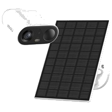 Imou Cell Go Full Color KIT Überwachungskamera mit Solarpanel WLAN Kamera weiß