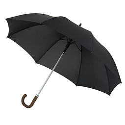 Automatik Golfschirm XXL, Schwarz