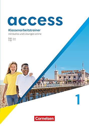 Access - Allgemeine Ausgabe 2022 - Band 1: 5. Schuljahr: Klassenarbeitstrainer - Mit Audios und Lösungen