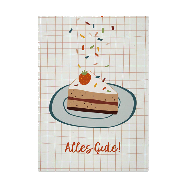 Postkarte Alles Gute