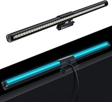 LED Computer Monitor Lichtleiste USB Bildschirm Schreibtischlampe RGB Dimmbar DE