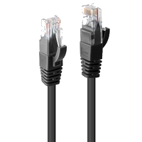 Lindy 48076 Netzwerkkabel Schwarz 0,5 m Cat6 U/UTP (UTP)