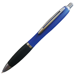 PENKO® Metall-Kugelschreiber Helgoland Soft Gun, blaue Mine, dunkelblau