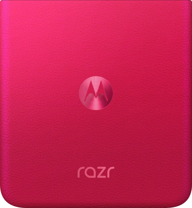 Motorola Razr 40 Ultra Akkudeckel, Rosa (Viva Magenta), Swap