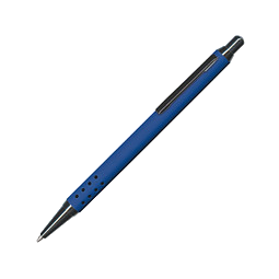 PENKO® Metall-Kugelschreiber Lipari Soft Gun, blaue Mine, dunkelblau
