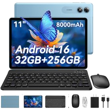 T70 Android 16 Tablet 11 Zoll 32GB+256GB 8000mAh 5G WiFi Gemini AI Face Unlock