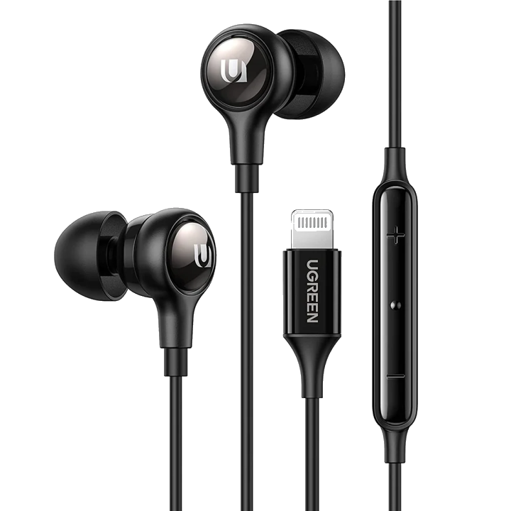 Handsfree Lightning UGREEN 30631, Schwarz