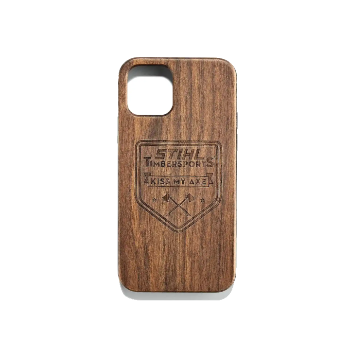 STIHL Handyhülle AXE Holz iPhone 11 Pro