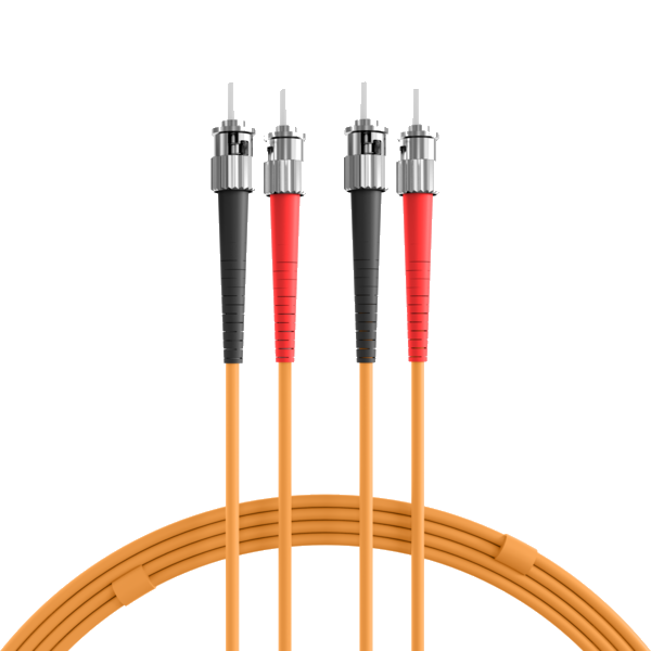 Duplex Patchkabel ST-ST OM1, 15m LSZH 3mm orange