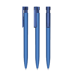 senator® Druckkugelschreiber Liberty Soft Touch, blaue Mine, blau 2935