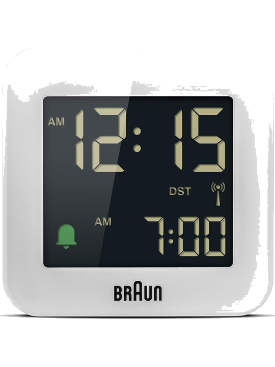 Braun BC08W-DCF digitaler Funkwecker