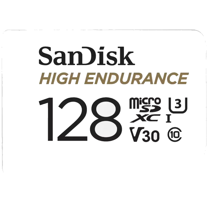 SanDisk High Endurance microSDXC Speicherkarte, 128Gb, Klasse 10 / UHS-1 U3, mit Adapter SDSQQNR-128G-GN6IA