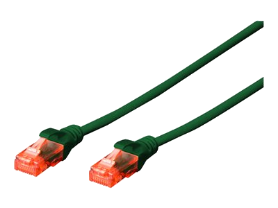 Digitus Patch-Kabel RJ-45 (M) zu RJ-45 (M) 0.25m Kupfer U/UTP Cat 6 grün (DK-1617-0025/G)