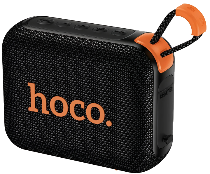 Tragbarer Bluetooth-Lautsprecher HOCO HC31, 10W, TWS, RGB, wasserdicht, Schwarz