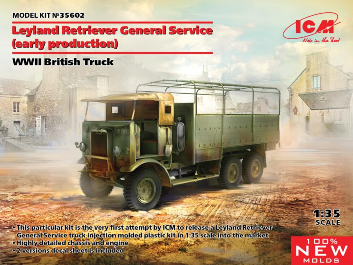 Leyland Retriever General Service (early production), WWII British Truck