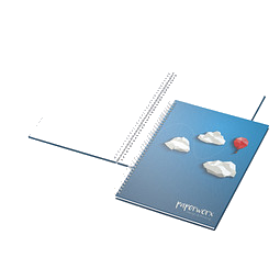 Geiger-Notes Notizbuch Bizz-Book A4-Plus Cover-Star Bestseller, inkl. Druck auf Einband, matt