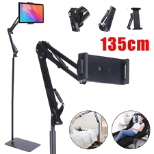 Tablet Bodenständer, Tablet Halterung Handy Tablet Ständer für 4.7-12.9" Geräten
