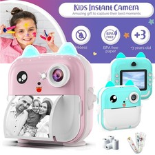 Kinderkamera Sofortbildkamera Digitalkamera Kinder 1080P KameraKinder Spielzeug