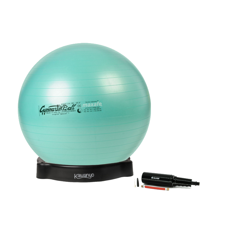 Original Pezzi® Gymnastikball MAXAFE m. Ballschale u. Pumpe