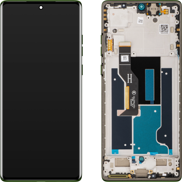 Display mit Touchscreen Motorola Edge 50 Fusion, mit Rahmen, Grün (Forest Green), Service Pack 5D68C25167