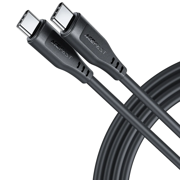 USB-C Daten- und Ladekabel - USB-C Acefast C3-03, 60W, 1.2m, Schwarz