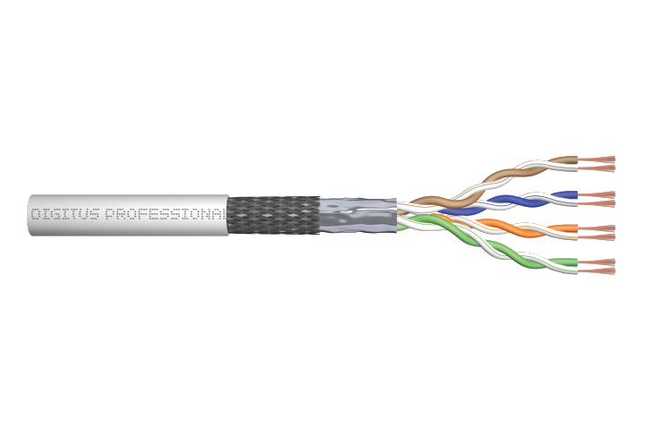 Digitus CAT 5e SF/UTP Twisted Pair Roh-Patchkabel