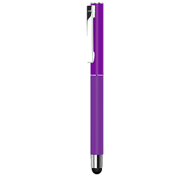 uma® Metall-Rollerball Straight, schwarze Mine, lila