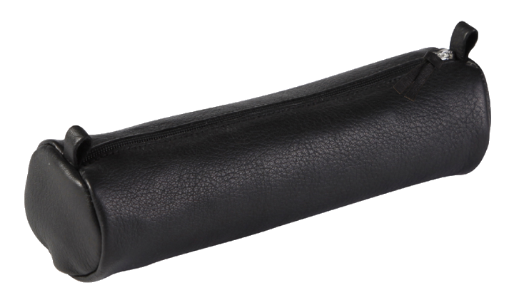 Clairefontaine Schlamper-Rolle, Leder, schwarz