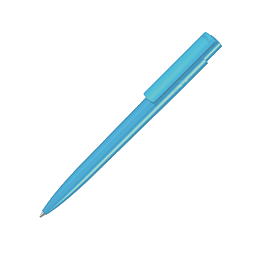 uma® Kugelschreiber Recycled PET Pen Pro, antibakteriell, blaue Mine, hellblau