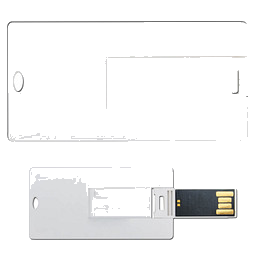 USB-Stick Mini-Card, 16 GB, weiß