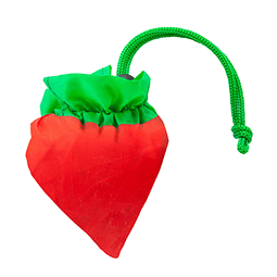Faltbare Einkaufstasche FruitBag, Erdbeer
