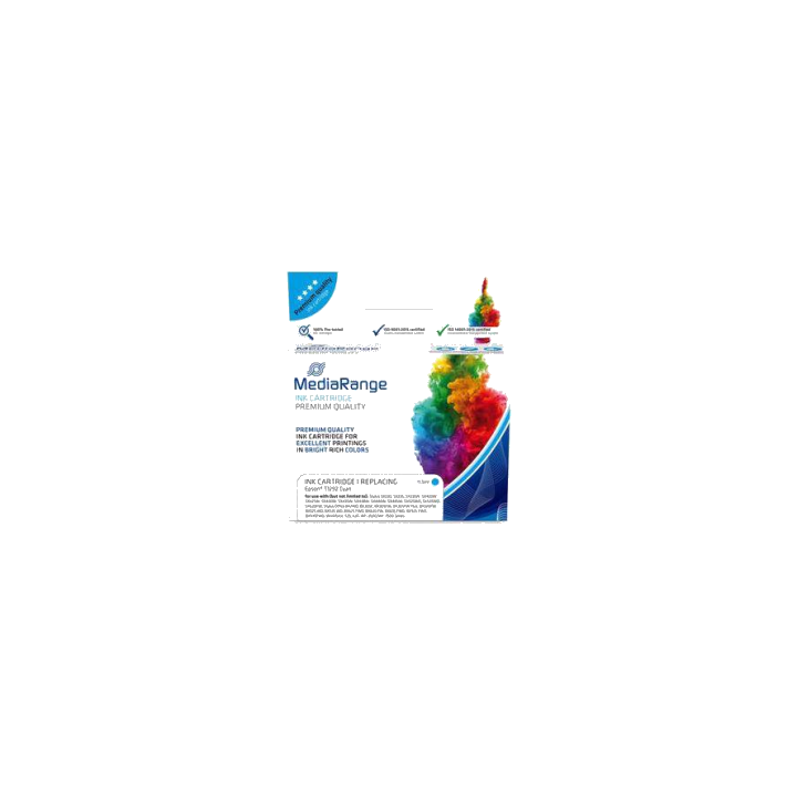 MediaRange Patrone Epson für T1292 1xC mit Chip