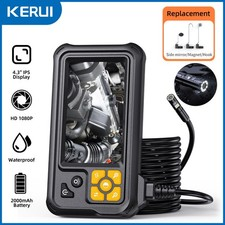 Rohrinspektionskamera IP67 1080P 4,3 Zoll Bildschirm flex 1 bis 30m Abflussrohre