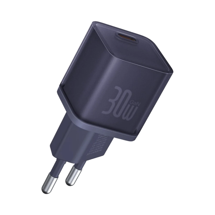 Netzladegerät Baseus GaN5S, 30W, 3A, 1 x USB-C, Lila P10162504523-00