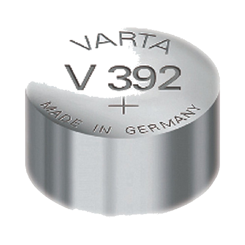 SILVER Coin V392/SR41, 1er Blister Batterie