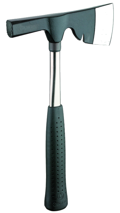 PICARD Gipserbeil / Lattbeil 600g mit Stahlrohrstiel geraut