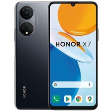 Honor X7 Dual-SIM 128GB Midnight Black Android Smartphone 6,74 Zoll