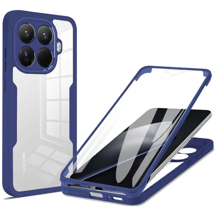 Hülle für Xiaomi 15T Pro, Techsuit, ColorVerse 360, Blau