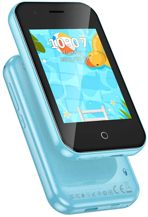 Mobiltelefon HOCO Y102 Kids, 2G, Display 2,8 Zoll, Blau