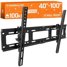 RICOO TV Wandhalterung Fernseher Halterung für 40 Zoll bis 100 Zoll neigbar R17