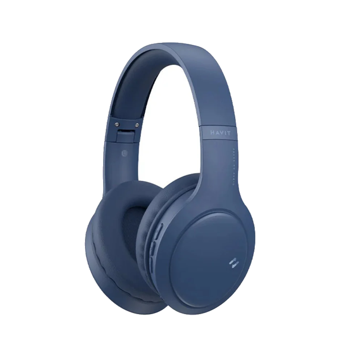 Handsfree Bluetooth HAVIT H633BT, Multipoint, A2DP, Blau