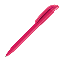Kugelschreiber Total MADE IN EUROPE, blaue Mine, pink