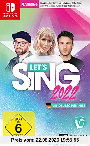Let's Sing 2022 mit deutschen Hits (Nintendo Switch)